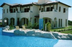 The pool at the house